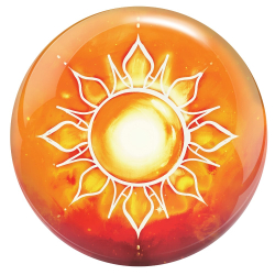 Bowlingball - Bowlingkugel - VIZ-A-Ball - SUN AND MOON